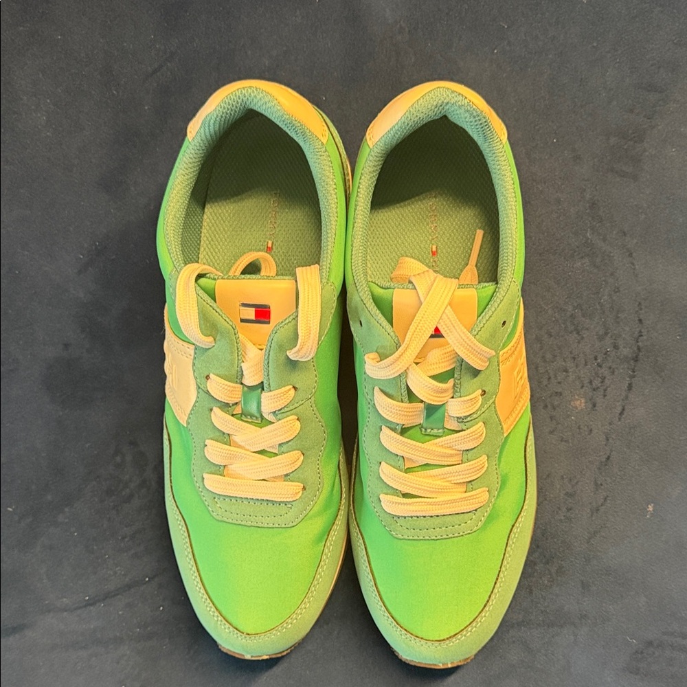 Tommy Hilfiger Green Sneakers
